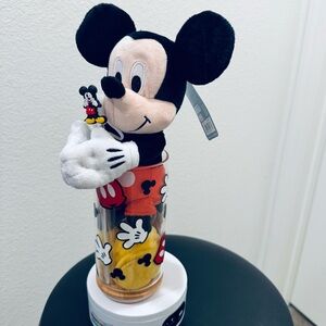 Mickey Mouse Plush and Tumbler Set